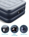 AYCLIF Queen Size Air Mattress Upgraded  Blow Up Raised Airbed